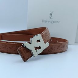 thumbnail for Belt poplar smooth buckle belt casual versatile dress with trendy fashion women's jeans new