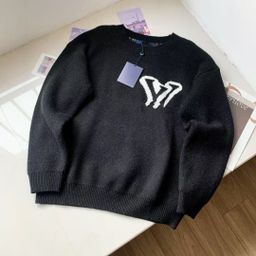 thumbnail for Correct L Lüjia Knitted Unisex Crew Neck Sweater for autumn and winter, produced with meticulous craftsmanship and cross-border high quality