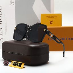 thumbnail for New donkey home European and American fashion retro large frame square frame sunglasses cross-border ins style versatile anti-UV sunglasses