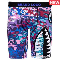 thumbnail for Ethika's Same Men's Underwear Boxer Trbottomy Brand Shorts Ice Silk Print Sports Quick-Drying Extbottomed Leggings