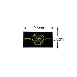 thumbnail for Factory direct Stone Island embroidery label cloth sticker adhesive embroidery stamp cartoon image badge clothes decoration stamp logo