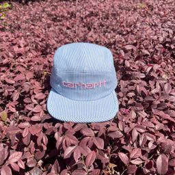 thumbnail for Striped Patchwork Fresh Flat-Brimmed Baseball Cap for Men and Women, Spring and Summer Street Fashion Retro Hip-Hop Korean Style