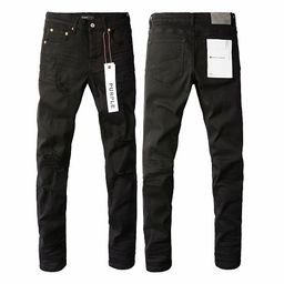 thumbnail for Cross-border PURPLE BRAND2026 new American-style distressed multi-color washed matte couple's jeans collection