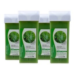 thumbnail for Cera depilatória, cera quente, bloco de cera quente, remoção de pelos corporais, bloco de cera 100g, barra de cera para remoção de pelos, sabor de árvore de chá