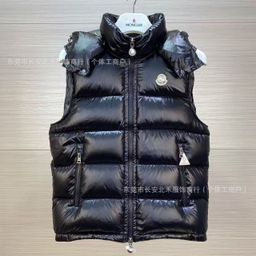 thumbnail for Meng family-style detachable hat, men's and women's glossy cotton jacket, loose thickened couple's jacket, warm and windproof, cross-border protection