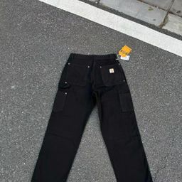 thumbnail for Self-made high version Carhart Kahavar Timber Japanese workwear style jeans loose straight high street made