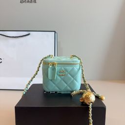 thumbnail for 2026 New Style Chanel-Inspired Quilted Chain Bag for Women, Mini Shoulder Crossbody Bag, Versatile and High-End Small Square Bag