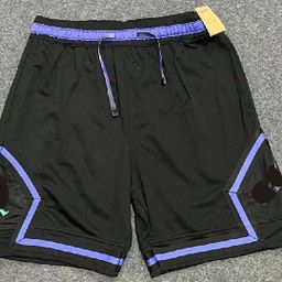 thumbnail for Shorts masculinos estilo americano AJ Air Jordan shorts de basquete de comprimento quarto verão novos shorts esportivos de secagem rápida soltos treinamento de corrida na moda