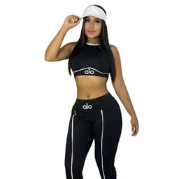 thumbnail for Dd0158 European and American Clothing Cross-Border Leisure Sports Fitness Suit High-Strength Shock-Proof Running Yoga Suit Two-Piece Set