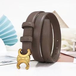 thumbnail for Arc De Triomphe Women's Belt Double C Trendyy Letter Buckle Niche Stylish Retro Women's Fashion Belt Decorative Belt