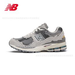 thumbnail for Putian Version Nb2002R Series Running Original Gray Unisex Retro Casual Sports Pure Original Dad Shoes