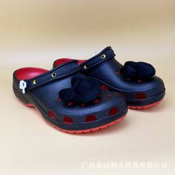 thumbnail for Mickey Mouse 2nd Generation Collaboration Adult Clog Shoes Unisex Cartoon Beach Shoes Closed-Toe Outdoor Sandals Wholesale
