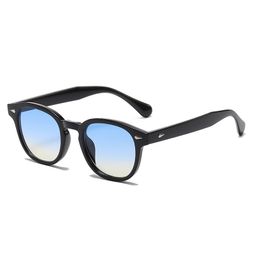 thumbnail for Jite 5095 Retro Rice Nail European and American Round Sunglasses with Myopia Glasses Ins K-Style Anti-Blue Light Glasses