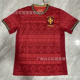 thumbnail for 20222425 Brazil National Team Jersey No. 10 Neymar Football Uniform Brazil Football Jersey