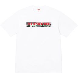 thumbnail for Short-sleeved T-shirt SS classic American trendy brand letter short-sleeved printed short-sleeved T-shirt Tee