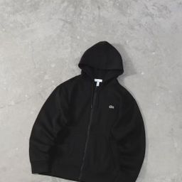 thumbnail for Cross-Border Small Fish Logo Hooded Cardigan Sweatshirt Men's Autumn French Embroidered Hoodie Large Size Men's Velvet Sweatshirt Men's Winter