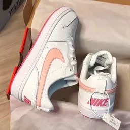 thumbnail for Pure Original Gs White Deep Pink Low-Top Campus Girl Trendy Versatile Fashion High-Value Casual Sports Skateboard