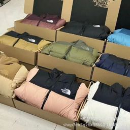 thumbnail for Cotton clothes American version of the north face down cotton jacket 1996 men's and women's cotton clothes with the same couple coat bread jacket wholesale