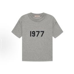 thumbnail for Fog Essentials Trendy Brand High-End Version Loose American-Style Set 1977 T-Shirt with Flocking Short Sleeves and Shorts