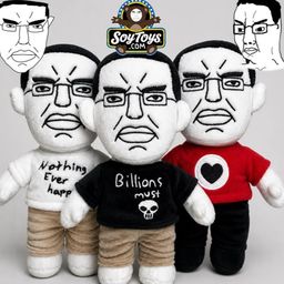 thumbnail for Cross-Border New Model Chud Soyjak Chudjak Plush Stuffed Toy Doll