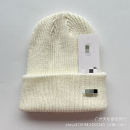 thumbnail for European and American Cross-border Hat Knitted Hat Winter Japanese Leisure Wool Hat Turn-up Baotou Ear Protection Cold Hat Cold-proof All-match