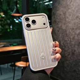 thumbnail for Suitable for Iphone17 Mobile Phone Case Rimowa Aluminum-Magnesium Alloy Simple and High-End Apple 16Promax Protective Cover