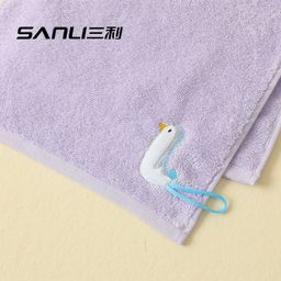 thumbnail for [New Kidsren&#039s Towel] Sanli Towel Pure Cotton Kidsren&#039s Towel Cartoon Embroidered Kidsren&#039s Towel 2550 Kidsren&#039s Face Washcloth Wholesale