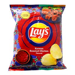 thumbnail for Taiwan Province Lay's Le Shi Korean Roast Chicken Black Truffle Flavored Potato Chips Office Puffed Leisure Imported Snacks