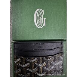 thumbnail for Doka factory foreign trade packaging 5 card slot bag change double-sided direct batch with storage direct sales tide brand leather PU spot