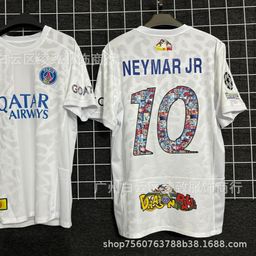 thumbnail for 24-25巴黎龙珠联名款10号内马尔球衣7姆巴佩欧冠球员版足球服跨境