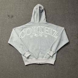 thumbnail for Cross-border Foreign Trade One Island Printed New Zipper Hooded Sweater Loose High Street American Style Trendy Brand Trousers for suit Men