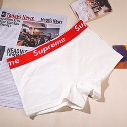 thumbnail for Cotton panties women's mid rise boxer briefs summer thin breathable girly comfort seamless stretch plus size boxers