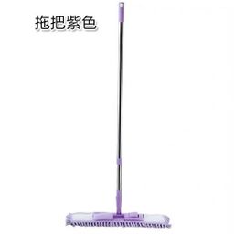 thumbnail for Chenille Lazy Flat Mop Household Wet and Dry Floor Mop Wooden Floor Tile Mop Clean Mop