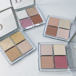 thumbnail for New foreign trade makeup Dijia backstage relief four-color high-gloss makeup plate matte brightening glitter nose shadow eye shadow plate