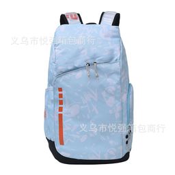 thumbnail for Sports Basketball Elite Bag Air Cushion Backpack Student Computer School Bag for Men and Women DX9786 Mountaineering Travel Backpack