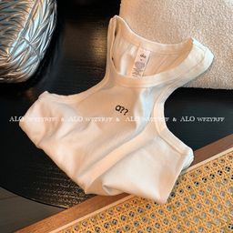thumbnail for Spot Alo scuba Sports Women's Vest Fitness Top Skin-Friendly Breathable Yoga Waistless Camisole Vest
