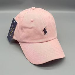 thumbnail for Paul Pony Mark washed baseball cap, Ralph Lauren hat, unisex polo versatile fashion sun-protective duck tongue