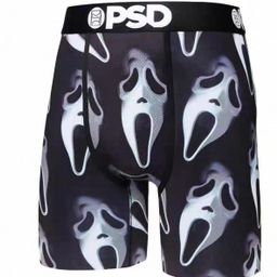 thumbnail for [Bross-Border Hot Item] American Trendy Brand Psd Men&#039;s Underwear Printed Sports Running Fitness Boxing Briefs