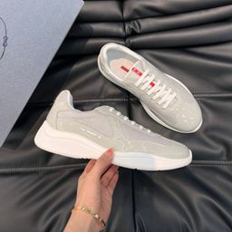 thumbnail for P home summer spot blue leather flat heel casual natural leather low-top trend shoes round toe versatile foreign trade shoes