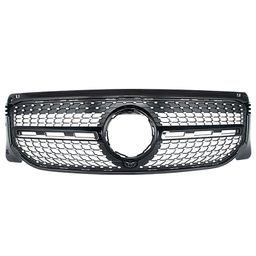thumbnail for Applicable to Mercedes-Benz GLB-Class mid-net 20 late starry mid-net X247 vertical bar GT modified intake mid-net