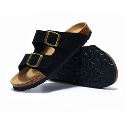 thumbnail for Maibulun Cork slippers frosted flat non-slip Beach couple outdoor summer all-match word factory direct sales