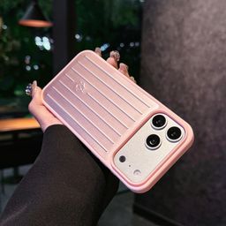 thumbnail for Suitable for Iphone17 Mobile Phone Case Rimowa Aluminum-Magnesium Alloy Simple and High-End Apple 16Promax Protective Cover