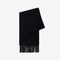 thumbnail for Strict Selection of Flower 100 Wool Scarf Korean Atmosphere Scarf Solid Color Autumn and Winter High-end Women&#039s Shawl