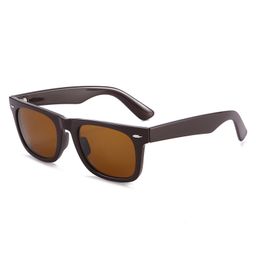 thumbnail for New Style Glass Sunglasses for Men and Women, Fashionable and Trendy Travel Sunglasses 92140 Size 50