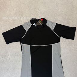 thumbnail for Sports tights, long short sleeves, quick-drying running training clothes, basketball ball, soccer tank top, fitness high-stretch t-shirt, base layers