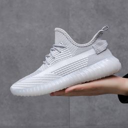 thumbnail for Summer Breathable 2024 New Large Size Men's Shoes Feiwei Sports Casual Mesh Shoes Mesh Running Men's Coconut Trendy Shoes