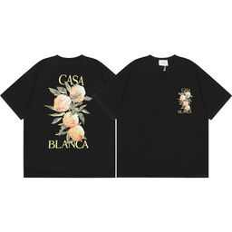 thumbnail for Casa Casablanca Short-Sleeved Correct Version Ins European and American Niche Trendy Brand Cotton Casual High Street Pure Cotton T-Shirt