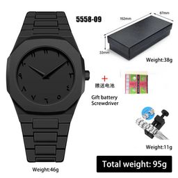 thumbnail for 2025 Watch Men's Watch Arabic Scale Plastic Men's Quartz Watch Women's Watch Wholesale Quartz Watch