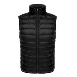 thumbnail for 2023 anti-season light new light cotton vest men's stand-up collar vest vest autumn and winter trend shoulder horse clip