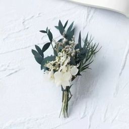 thumbnail for Forest Fresh Korean Style Preserved Flower Dried Flower Corsage Bride Groom Wedding Party Dress Graduation Corsage Accessories